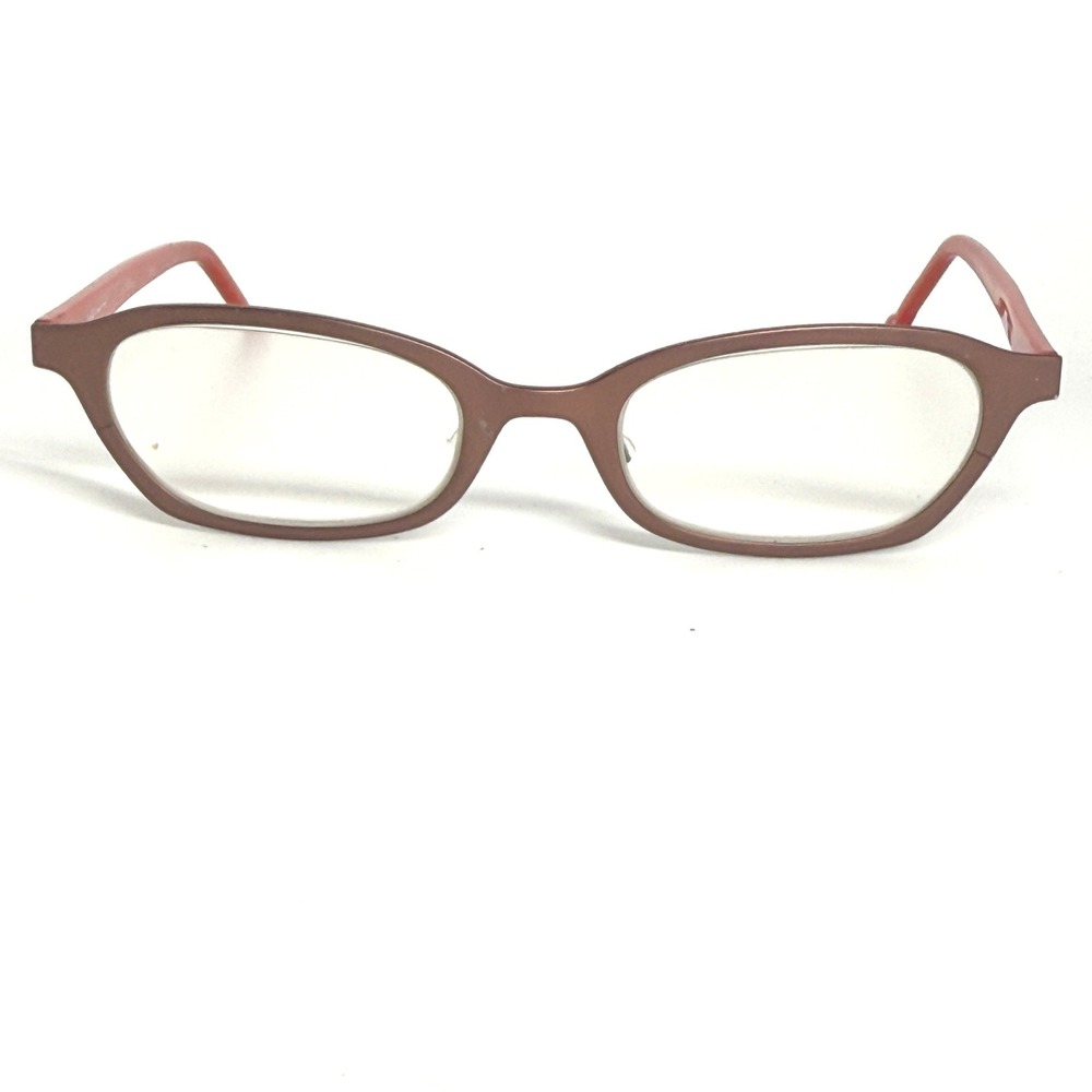 l.a. Eyeworks Donna Su 828M Titanium Eyeglasses Frames‎ Red Brown Japan 21948